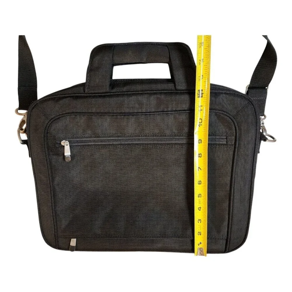 Dell Computer Laptop Briefcase Shoulder Messenger Bag Fits Up To 17